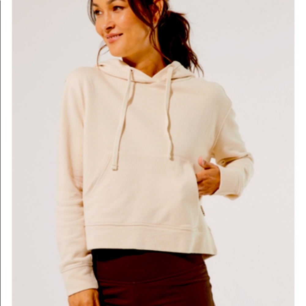 Pact Sandshell Essential Vintage Hooded Pullover (Large)